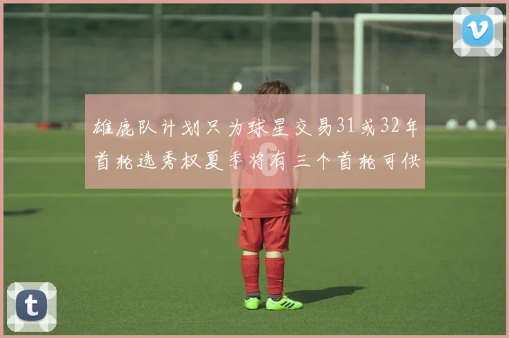 雄鹿队计划只为球星交易31或32年首轮选秀权夏季将有三个首轮可供交易